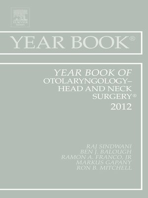 cover image of Year Book of Otolaryngology--Head and Neck Surgery 2012